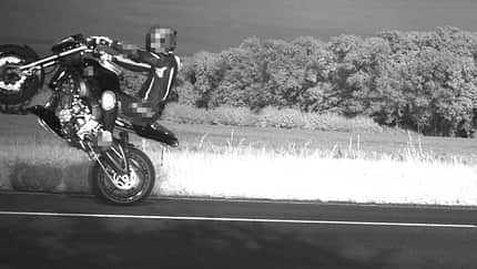 147 km/h-Wheelie geblitzt Hamm