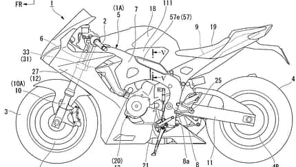 Honda Patent Verkleidungsklappen