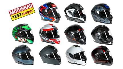 Test Motorrad-Integralhelme mittlere Preisklasse