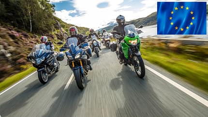 Motorrad-Neuzulassungen Europa