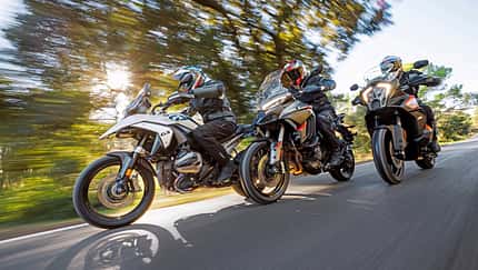 Vergleich R 1300 GS, Multistrada V4, Super Adventure S