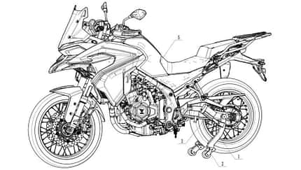 Voge Patent Stützräder