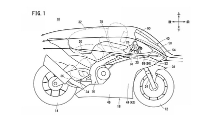 Honda-Patent Fireblade-Verkleidung