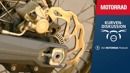 Bremsscheibe hinten, Motorrad