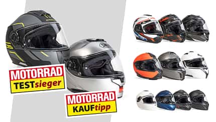 12 Klapphelme im Test
