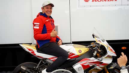 John McGuinness TT Isle of Man 2024