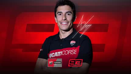 Marc Marquez Ducati Lenovo Team