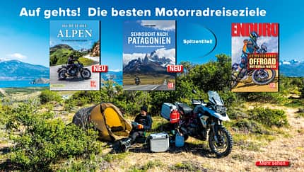 Auf gehts! Die besten Motorradreiseziele