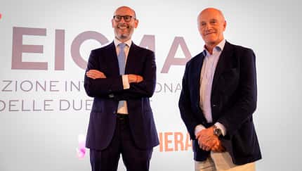 Pietro Meda und Paolo Magri EICMA