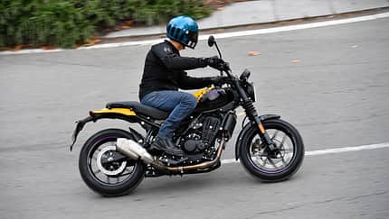 Royal Enfield Guerrilla 450 Fahrtest