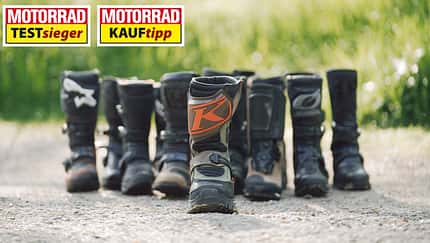 Motorrad Adventure-Stiefel Test