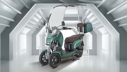 Dofern Doufeng S1 Elektro-Dreiradroller mit Dach