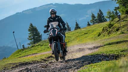 Schotter-Motorradtour  Kärnten, Österreich