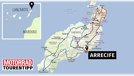 Motorrad Tourentipp Lanzarote: Tipps und Touren