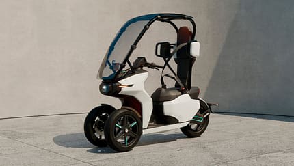 Project Urban 3W Cell Dreirad-Kabinenroller mit Sicherheitszelle