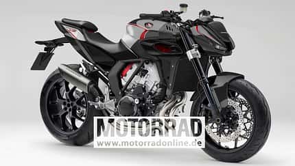 Honda V3 Naked Bike Konzept