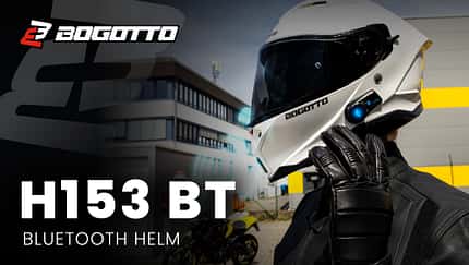 Bogotto H153 BT Bluetooth Helm