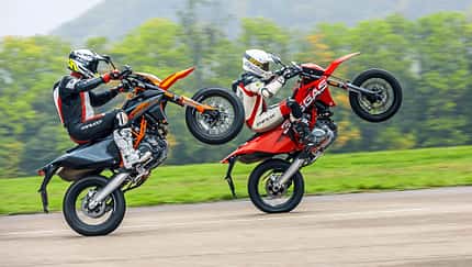 KTM 690 SMC R, GasGas SM 700 Vergleichstest