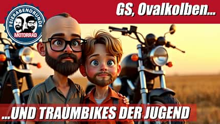 Neues von der GS, ovale Kolben und Traumbikes