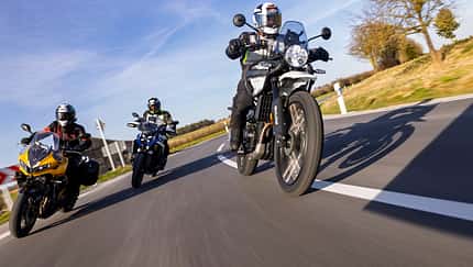 Dauertest-Motorräder Frühjahrsausfahrt