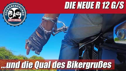 BMW R 12 G/S, Biker und der Bikergruß