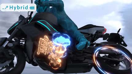 Yamaha MT-09 PHEV Plug-in-Hybrid Prototyp (04/2025)