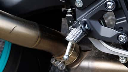 Yamaha MT-09 Rückruf Fußraste