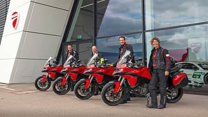 Ducati Leser-Experience Multistrada V2 S 2025