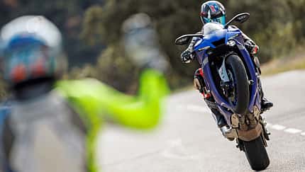 Test Abschied Yamaha R1