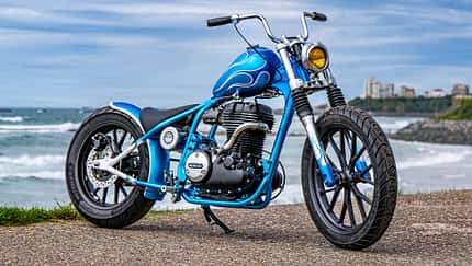 Honda GB 350 S Chopper-Custombike Hachimaan von Maan Motocicli Audaci