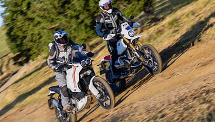 Vergleichstest BMW R 12 G/S Ducati DesertX