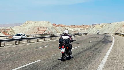 Motorradreise Iran