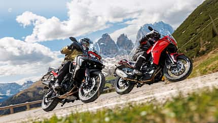 Alpen-Masters Asien Test Benelli TRK 702 X und Moto Morini X-Cape 702