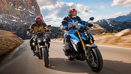Alpen-Masters Power Nakeds Test Honda Hornet 1000 SP und Suzuki GSX-S 1000