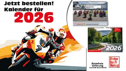 Kalender 2026 für Rennsport-Fans