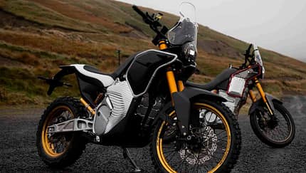 Royal Enfield Him-E Test 2025