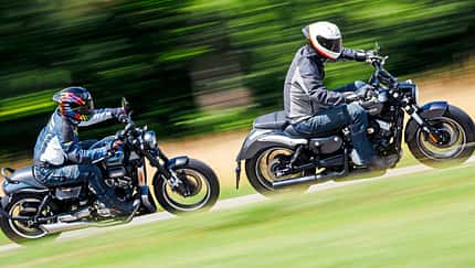 Motorrad 125er Champs Cruiser Hyosung GV 125i X ABS und Benda Rock 125 Motorrad 125er Champs Cruiser Hyosung GV 125i X ABS und Benda Rock 125