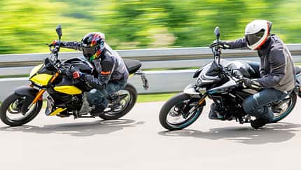 CFMoto 125 NK und Fantic Stealth 125 im Test CFMoto 125 NK und Fantic Stealth 125 im Test