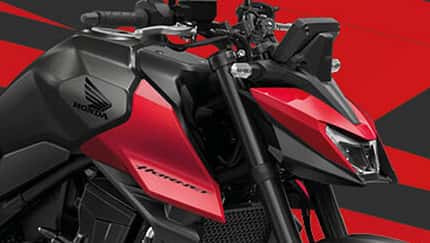 Honda CB 750 Hornet 2025 rot Detail