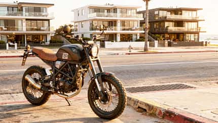Prike PXS 125 Scrambler von Lidl Prike PXS 125 Scrambler von Lidl