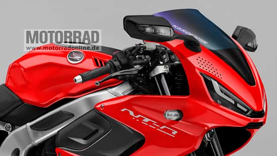 Honda NT-R 1100 Draft Zeichnung von Kar Lee