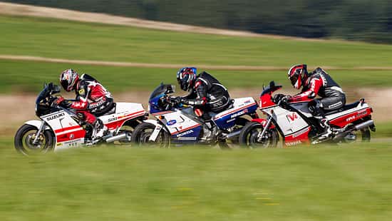 Zweitakt Zweitakter Honda NS 400 R und Suzuki RG 500 Gamma und Yamaha RD 500 LC (MRD 21/2023)