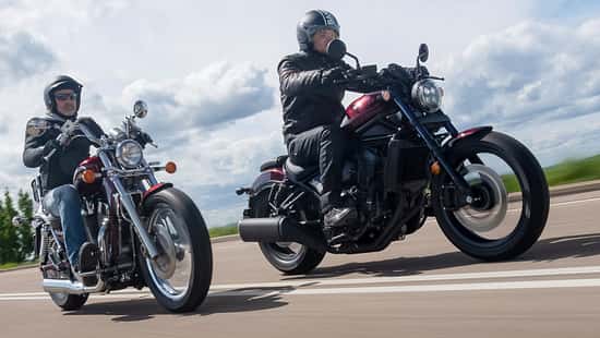 Honda CMX 1100 Rebel Suzuki VS 1400 Intruder