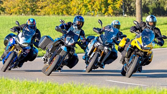 Motorrad Vergleichstest BMW F 900 XR, KTM 890 SMT, Triumph Tiger Sport 800 und Yamaha Tracer 9 GT+