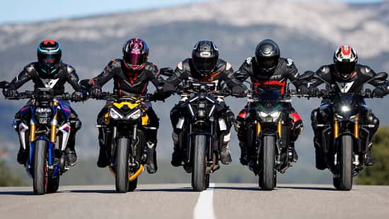 Vergleichstest BMW F 900 R, Kawasaki Z 900 SE, KTM 990 Duke R, Triumph Street Triple 765 RS, Yamaha MT-09 SP 