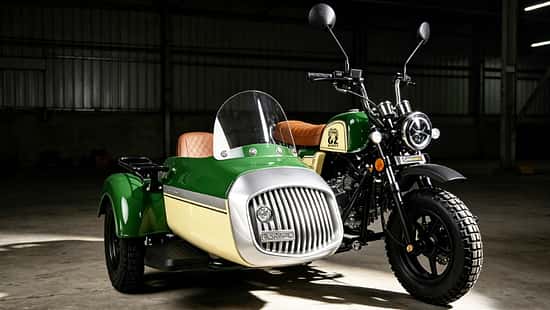 GZ Duo 125 Retro-Mini-Bike mit Beiwagen (2026)