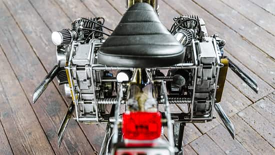 Puch Zweitakt 5 Zylinder 350 ccm Eigenbau von Uwe Oltmanns