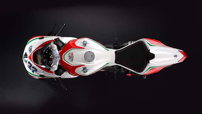Der Preisunterschied zwischen der MV Agusta F3 675 RC und der MV Agusta F3 800 RC ist dabei relativ gering.