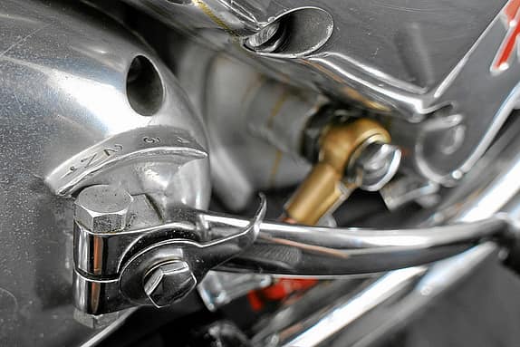 Matchless G 12 CSR in der Detailansicht.