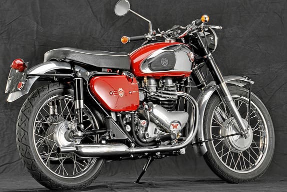 Die Matchless G12 CSR mit Werks-Race-Kit.